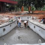Thi công Hồ Cái Koi Đức Quân