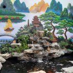 Hình ảnh hoàn thiện hồ cá koi